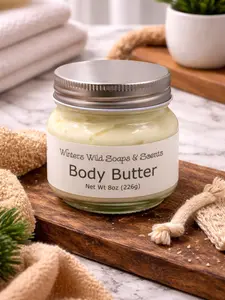 Body Butter 8oz 226g Luxuriously Smooth Deep Hydration Avocado Mango Butter Jojoba Oil Moisturizer