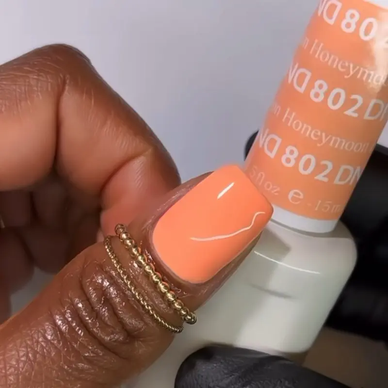 DND 802 Honeymoon Gel and Lacquer Duo nail care nail art DND 802 Honeymoon Gel and Lacquer Duo nail care nail art