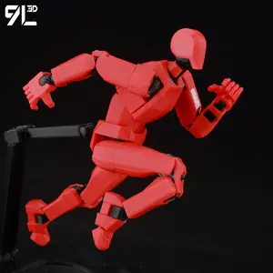 9L3D Printed Dummy13 Lucky13 Action Figure Titan Multi-Jointed Movable Shapeshift Mannequin Character Figure Toys Gifts For Kids