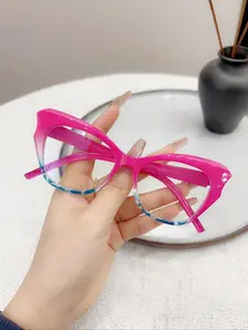 Simple Eyeglasses for Everyday Use, Basic Square Frame Fashion Eyeglasses for Women & Men, Fashion Eyeglasses for Work, Daily Clothing Decor, Perfect for Student Daily Use, Stylish Square Frames, Stylish Trendy Eyewear