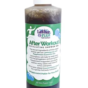 After Workout Peppermint Exfoliating Shower Gel