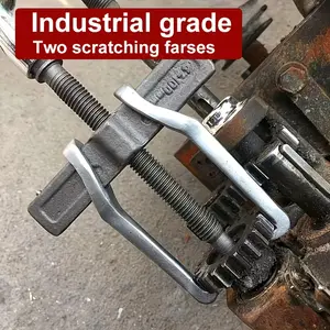 Professional 2 and 3 Jaw Gear Puller Set Heavy Duty Bearing Removal Tool Industrial Maintenance Automotive Repair Workshop Hand Tool Durable Robust Construction for Engine and Machinery Disassembly