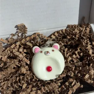 Korilakkuma worry stone keychain