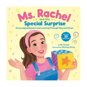 Ms. Rachel and the Special Surprise Speech andLearning Book