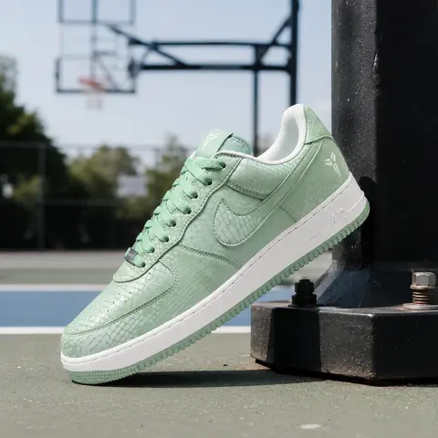 Nike Air Force 1 Low Kobe Bryant Forever Steam Men's IB0018-005 New Footwear Sneakers Athletic Sneakers