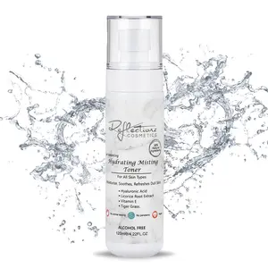 Reflectionzz Misting Hydrating Toner Alcohol-Free Toner with Hyaluronic Acid, Tiger Grass & Licorice Root Extract Anti-Aging Facial Toner for Dry Skin, Combination Skin for Women & Men