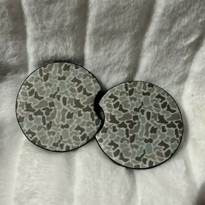 Camo Print - Car Coaster inserts