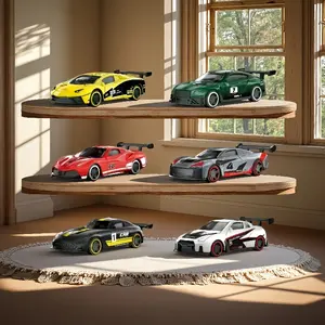 1:64 Alloy Race Car Toy Set, Premium Metal Alloy Manual Pull Back Cars, Collectible Decorative Models, Perfect Gift for Boys & Girls, Diecast Metal Car, Racing Car Model, Diecast Vehicles