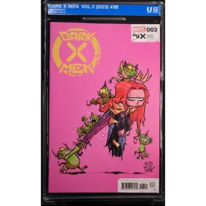 Dark X-Men: Fall Of X #3 Skottie Young Variant Marvel Comics 2023 - Soft Slab