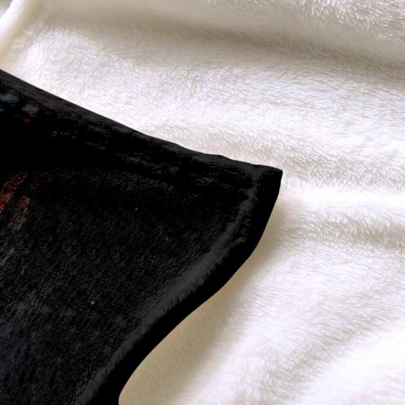 Fantasy Unicorn Flannel Fleece Throw Blanket Elegant White Horse Rose Floral HD Print Mystical Aesthetic Ultra Soft Non Shedding Warm Cozy Sofa Bedroom Living Room Decor Gift