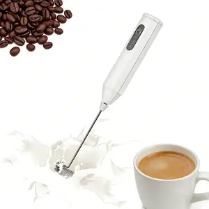 Rechargeable Handheld Electric Milk Frother – Multi-Purpose Drink Mixer for Coffee, Lattes, Cappuccino and Matcha