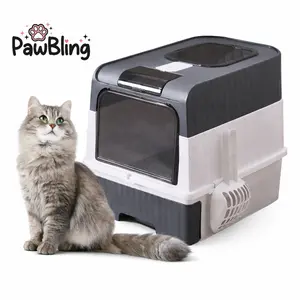 No More Litter Everywhere! Top Exit Cat Litter Box with Lid – Odor Control & Easy Clean Self-Cleaning Waterproof Liners Smart Large Capacity Automatic health monitoring refill bag moon forest michu tofucatlitter carbon filter