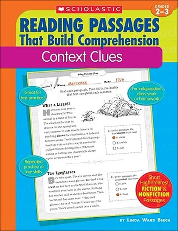 Reading Passages That Build Comprehension: Context Clues Grades 2-3 -- Linda Beech, Paperback