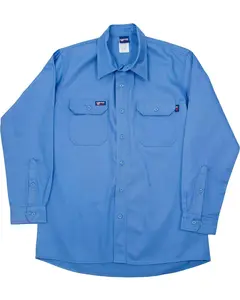 Lapco Men's Blue Fr Uniform Shirt - Imb7