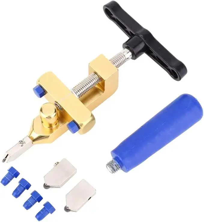 2-in-1 Manual Multi-Function Cutting Tool, Integrated Heavy-Duty Hardware Machine for Tiles/Mirrors and Glass