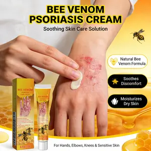 Natural Bee Venom Skin Cream 20g, Gentle Hydrating Topical Balm for Face & Body, Mild Non-Irritating Skin Care with Natural Ingredients