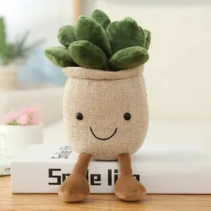 Meet The Leafy's Adorable Soft Plush Doll with Vibrant Succulent Tulip Design Perfect for Home Decor and Gifts