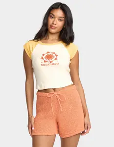 BILLABONG Beach Club Babe Womens Fitted Raglan Tee