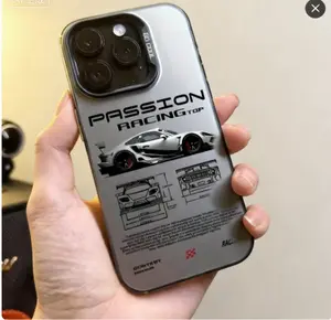 Luxury Performance P-Porsche Phone Case |   Camera Protection |   Shockproof & Anti-Drop |   Light Luxury Silvery Finish |   Comfortable & Anti-Slip Suitable for a variety of iPhone models, from Iphone 17 series to Iphone 11 series, and Iphone x series