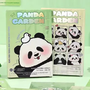 60 pcs Panda Postcard Set, Animal Greeting Cards, Cute Cartoon Panda Series Blank Notecard gifts, Panda Postcards Box Set