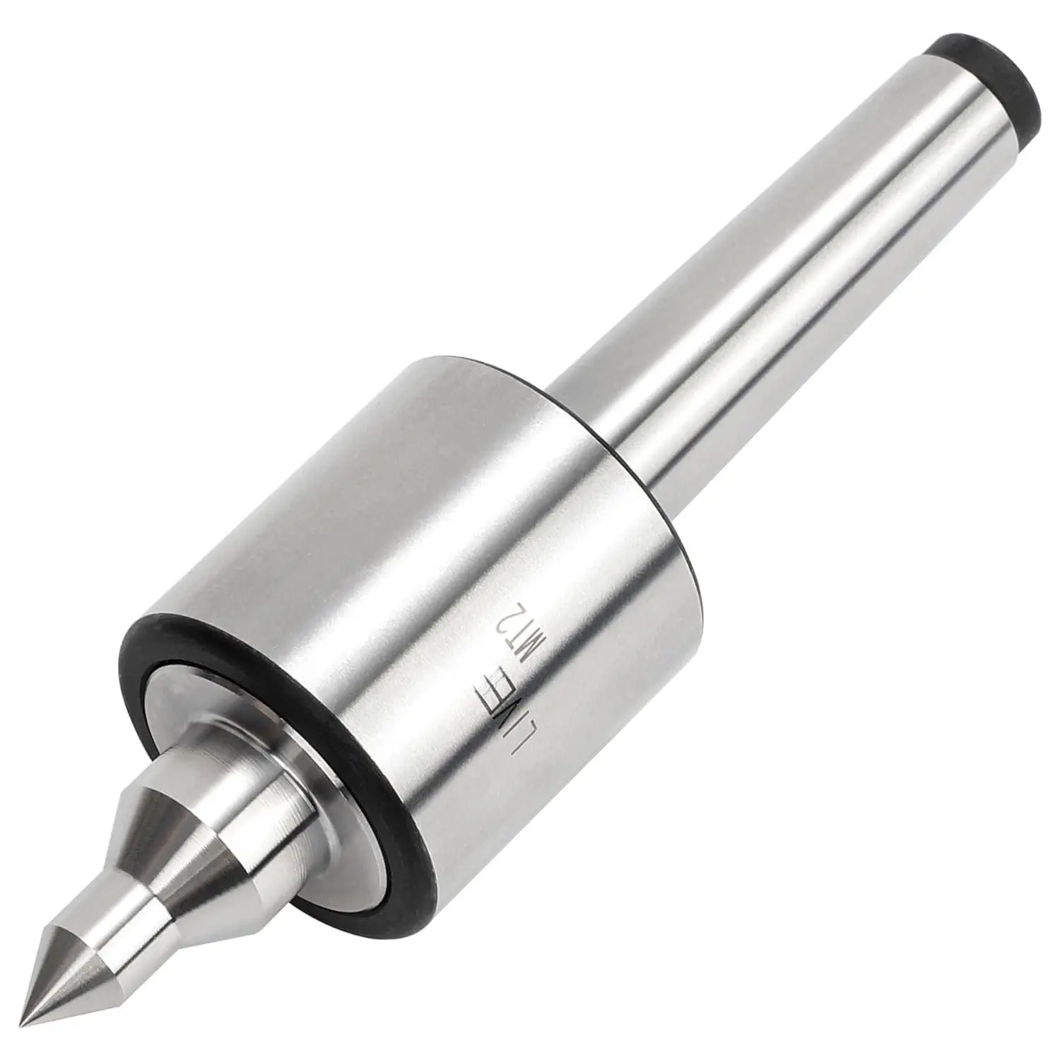 Heavy Duty MT2 Live Center, 2MT 60? Morse Taper Precision Rotary Live Revolving Milling Center Taper Metal Work Lathe Tool for High Speed Turning, Lathe Medium Duty CNC Work