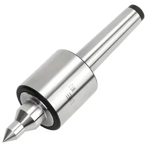 Heavy Duty MT2 Live Center, 2MT 60? Morse Taper Precision Rotary Live Revolving Milling Center Taper Metal Work Lathe Tool for High Speed Turning, Lathe Medium Duty CNC Work