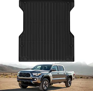 YITAMOTOR TPE All Weather Truck Bed Mat for 2024-2025 Toyota Tacoma 5FT Heavy Duty Pickup Bed Liner Accessories