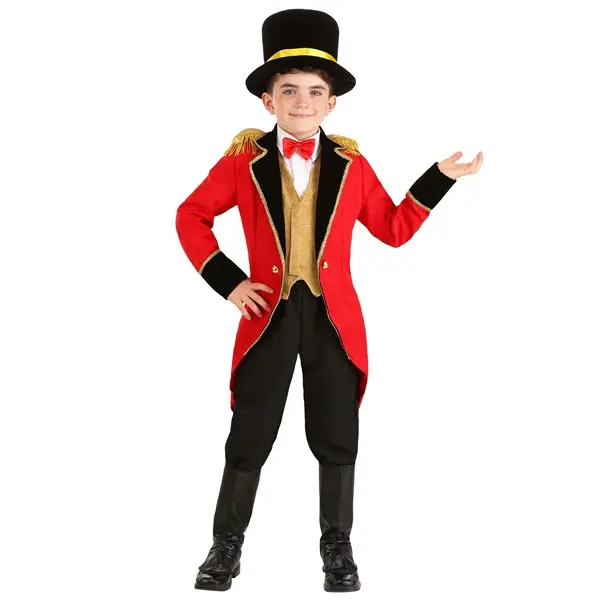 Ringmaster Kids Costume