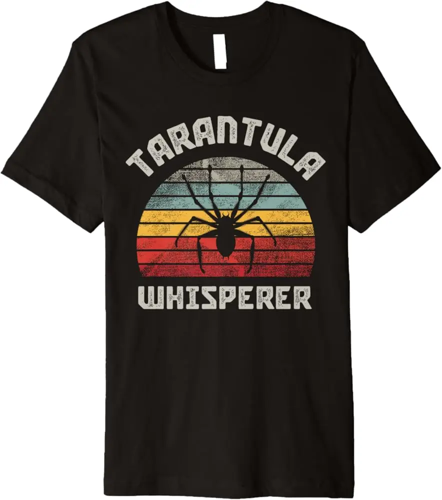 Tarantula Whisperer Premium T-Shirt | Unisex Cotton T-Shirt | Unique Gift Tee