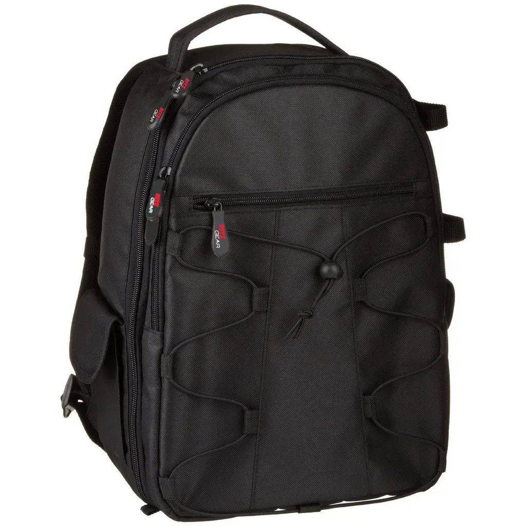 Ritz Gear&trade; SLR / DSLR Camera Backpack - Holds 2 SLR Camera Bodies, 3-4 Lenses, and Additional Accessories