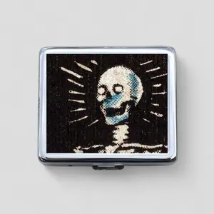 Skeleton 8 Day Pill Box