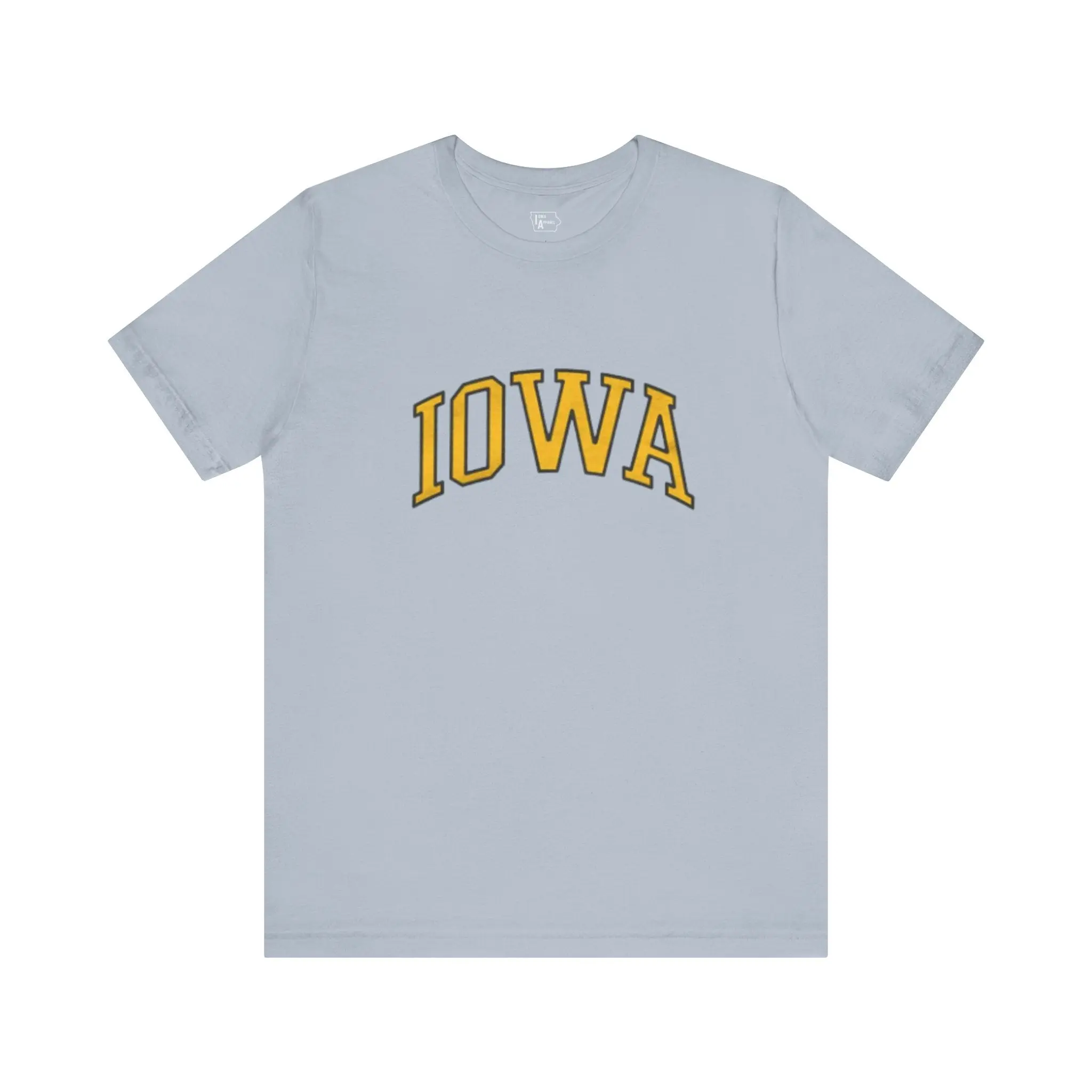 Classic Iowa Tee Crewneck Shortsleeve Unisex Top Canvas