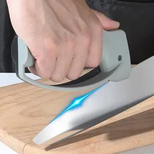 New Household Kitchen Sharpener Cutting Knife Sharpeners Convenient Manual Quick Whetstone Sharpener Blade Sharpener Kitchen Tools