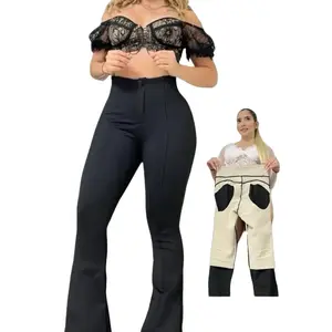 Bbl effect Luxury Peach Booty Leggings Colombianos with Internal Belt - Stylish and Unique Design for Comfort and Style Womenswear Everyday Basic