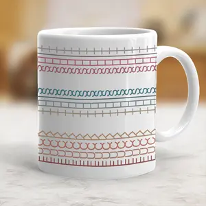 Funny Hidden Cuss Fk This Shit Coffee Mug - scs14796