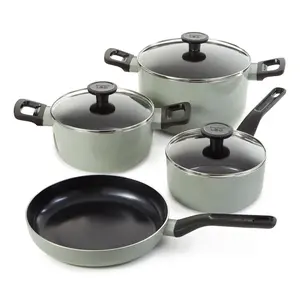 BergHOFF Leo Glints 7Pc Ceramic Nonstick Cookware Set
