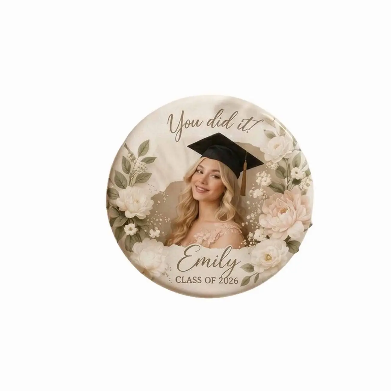 Soft Floral Graduation