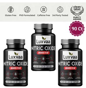 Luxvaa Amino Acid Supplement – 3 Bottle Bundle – 90 Capsules Each