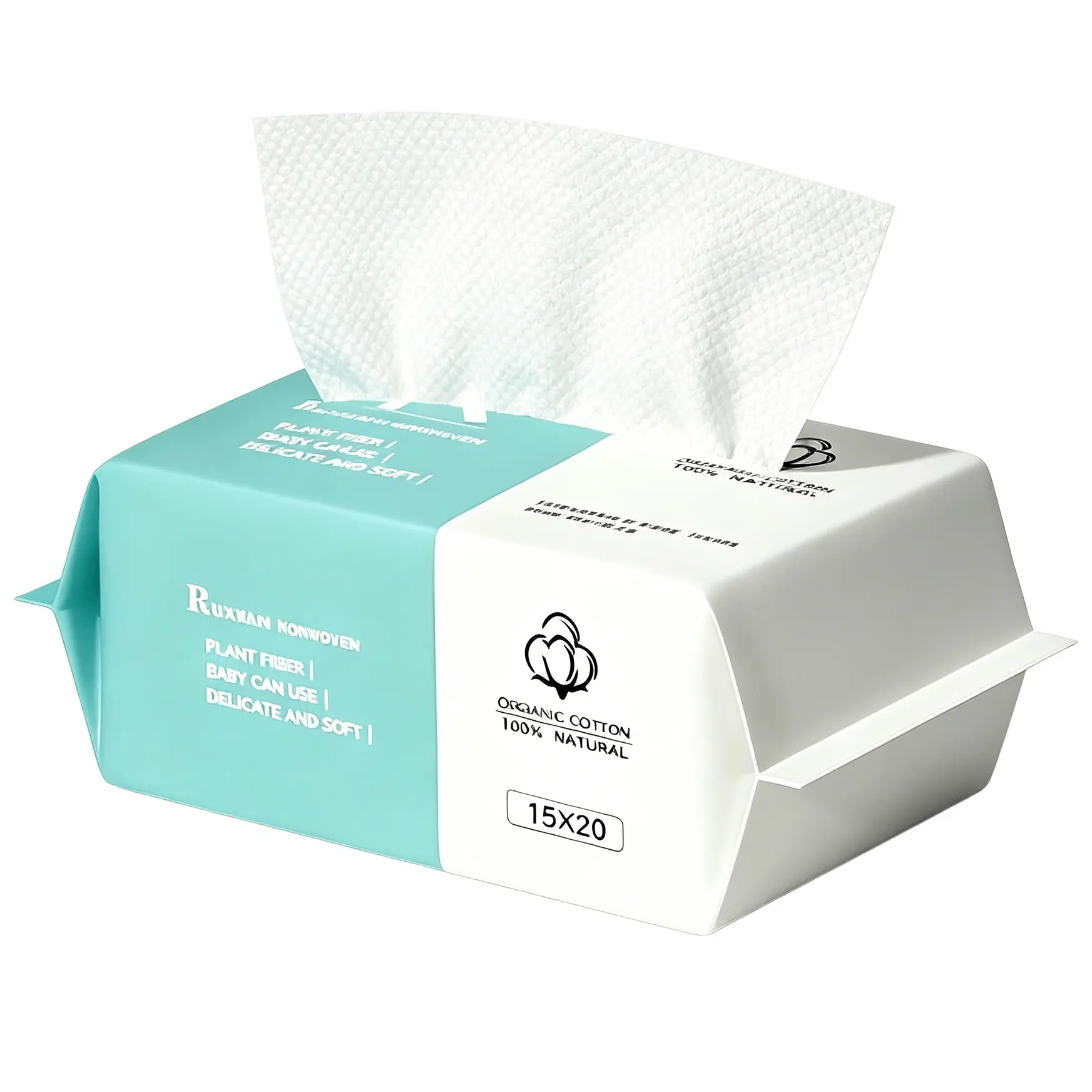 Disposable Face Towels, Ultra Soft & Thick Washcloths Facial Towels for Sensitive Skin, Hypoallergenic Wipes, Cosmetic Makeup Remover Dry Wipes, Makeup Removal Wipes, Lint-Free Towelettes for Cleansing, Gentle Cleansing Wipes