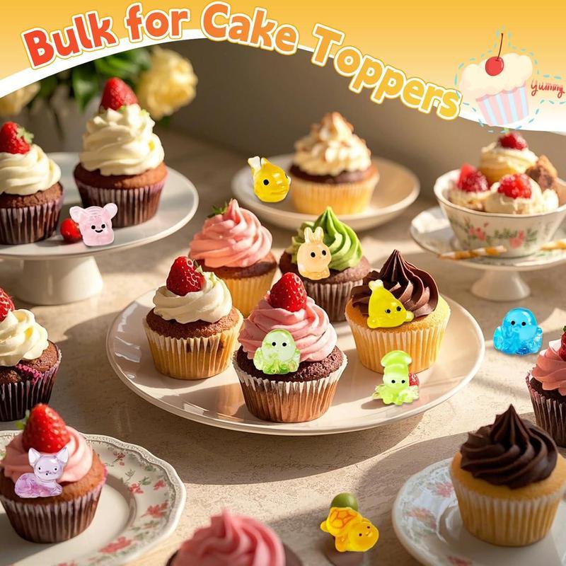 20pcs Mystery Bag Mini Glow Animal Mushroom Resin Models-Surprise Blind Bag Experience for Dollhouse,Fairy Garden Decor,Birthday Party Favors & DIY Crafts,Craft Kit|Playful Design|Realistic Ornaments gift Decoration Magical trinkets Figures blind box