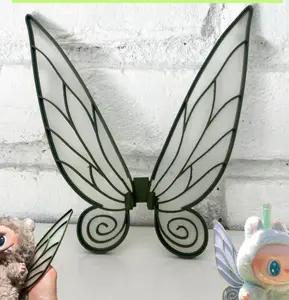 Labubu Fairy Wings - Elastic Plush Wings