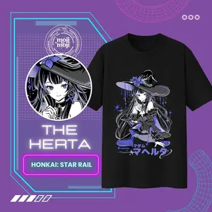 The Herta Honkai Star Rail Shirt Honkai: Star Rail T-shirt Herta Merch Herta Fan Art Merch Gamer Shirt Gift for Gamer