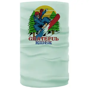 Grateful Rider Snowboarder Neck Gaiter