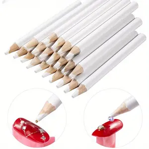 8pcs Marking pencils Sewing and fabric marking tools Nail drill pencil Short nail drill crayon pencil comes with sticky stick drill accessory for nail drill tool