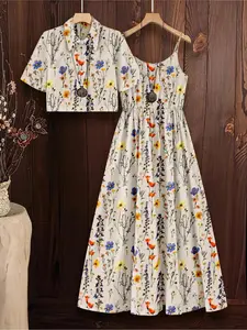 Plus Size Midi Dress with Sleeveless Top 2 Piece Set Outfit, Casual Style for Comfort and Versatility, Ideal for Summer Outings