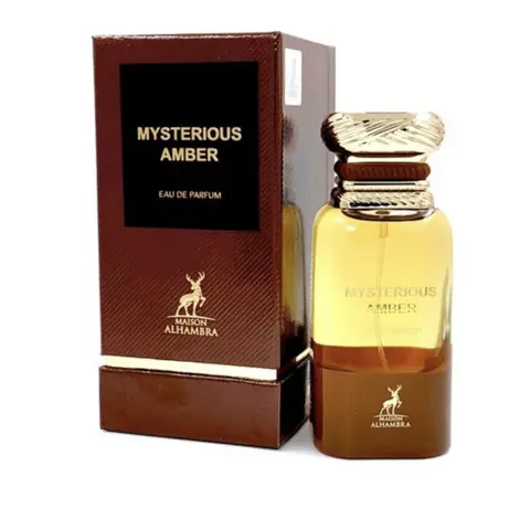 Lattafa Mysterious Amber 80ML 2.7 Fl Oz Eau de Parfum