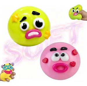 Brand New Smushers Squishy Cutie Toy With Funny Dog Face Swap Design, Super Soft Moldable Anxiety Calming Fidget Toy, Fun Tactile Sensory Play Portable Cute Squishy For Daily Relax
