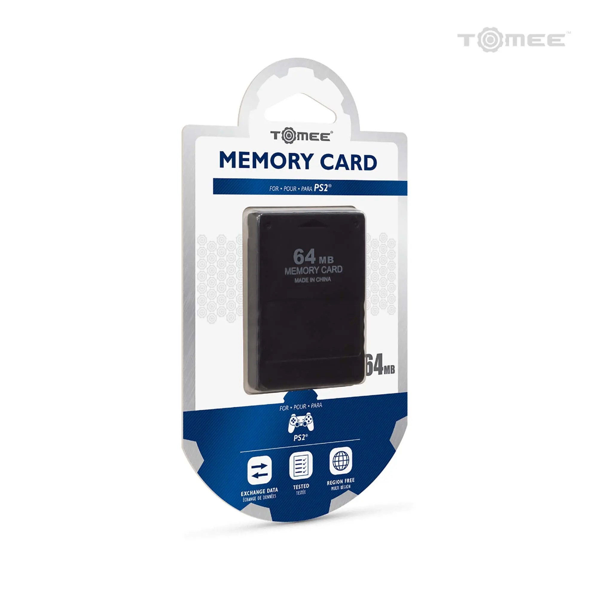 PS2 Memory Card 64MB — Save Data Storage for PlayStation 2