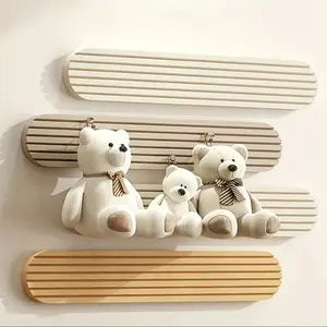 4pcs Renaissance Style Felt Board Wall Stickers, Self-Adhesive Bulletin Boards with Push Pins, Home Decor, Office, Holiday Gifts