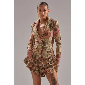 FLORAL HEAVEN TAPESTRY ROMPER FLORAL HEAVEN TAPESTRY ROMPER